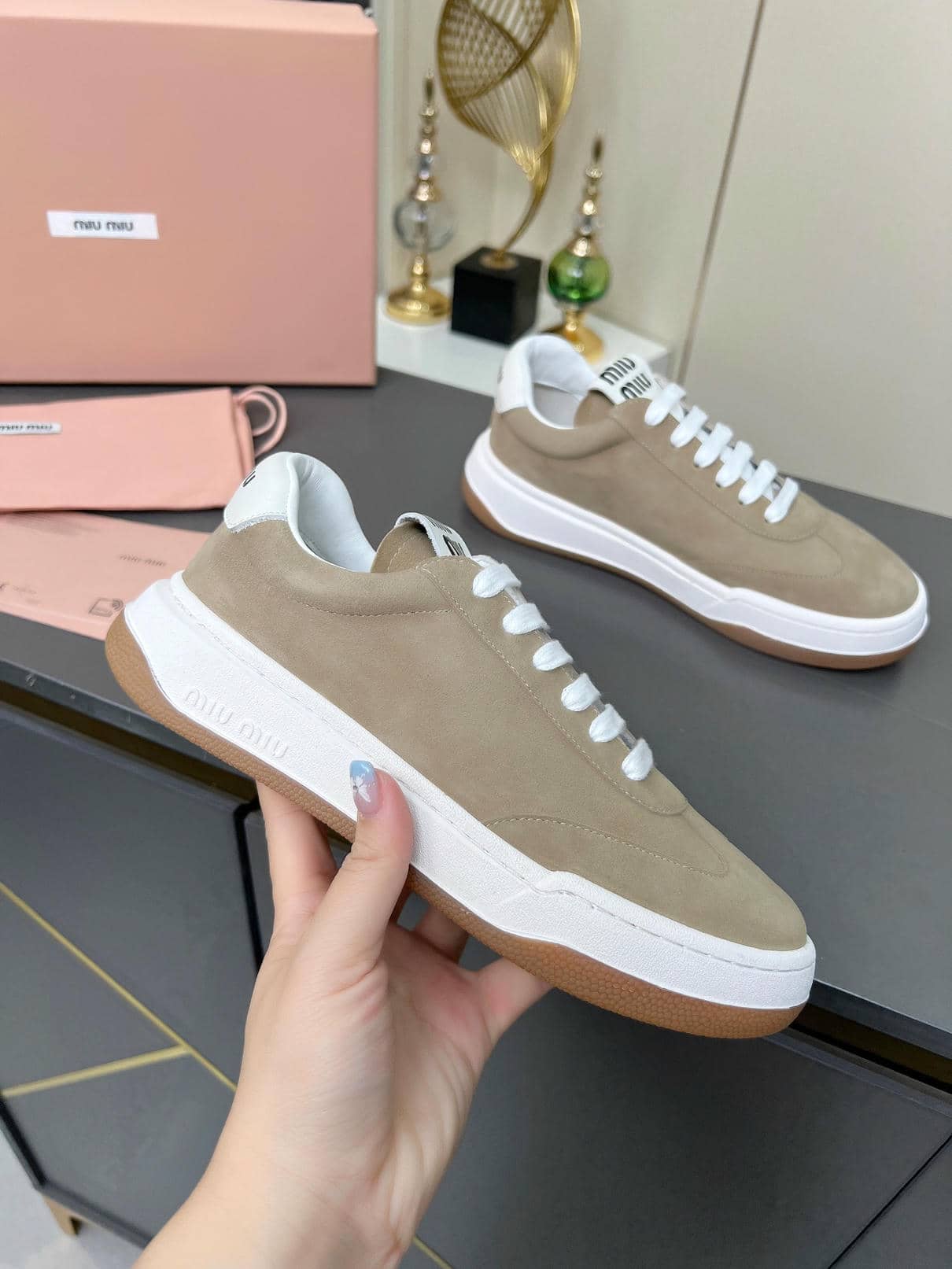 Miu Miu German training shoes3-33